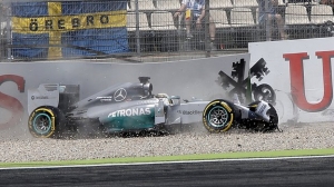 Hamilton Crash