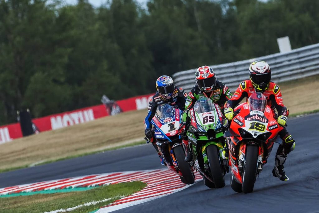 Rea, Bautista and Toprak in World Superbikes in 2022.